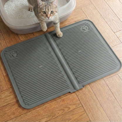 Silikon Kum & Mama Matı — Katlanabilir, Yıkanabilir