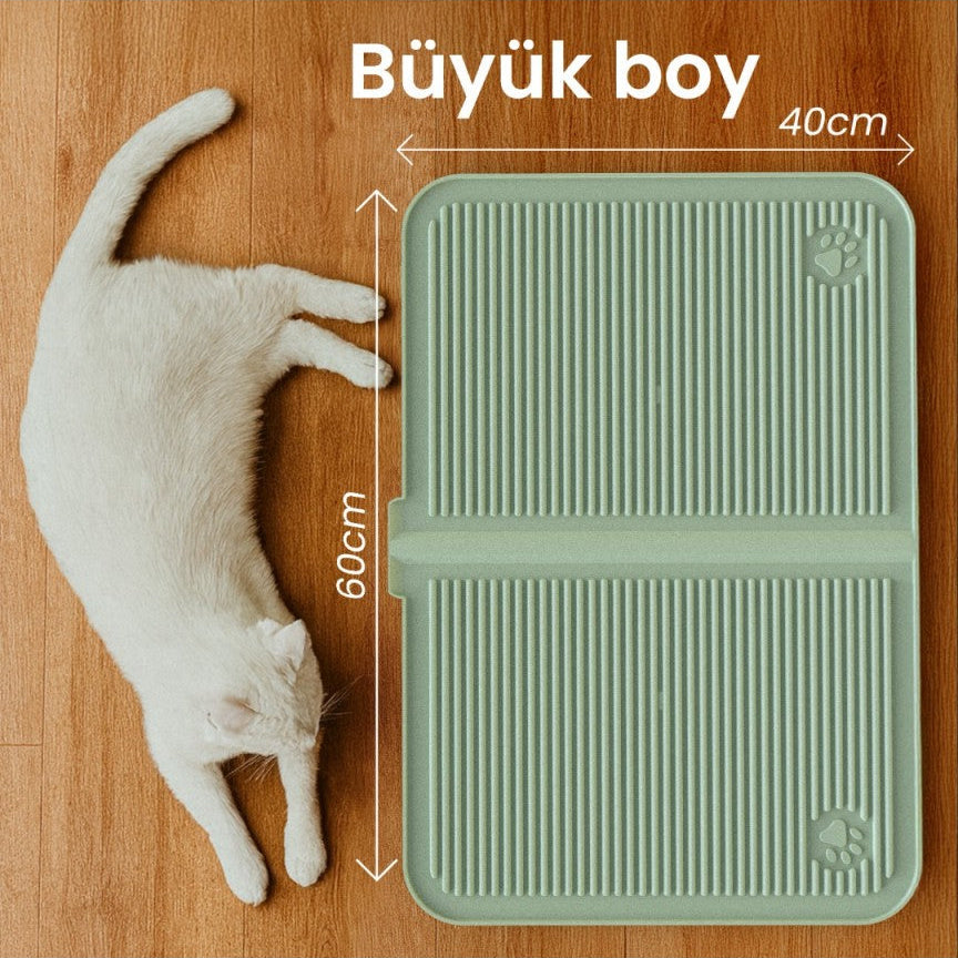 Silikon Kum & Mama Matı — Katlanabilir, Yıkanabilir