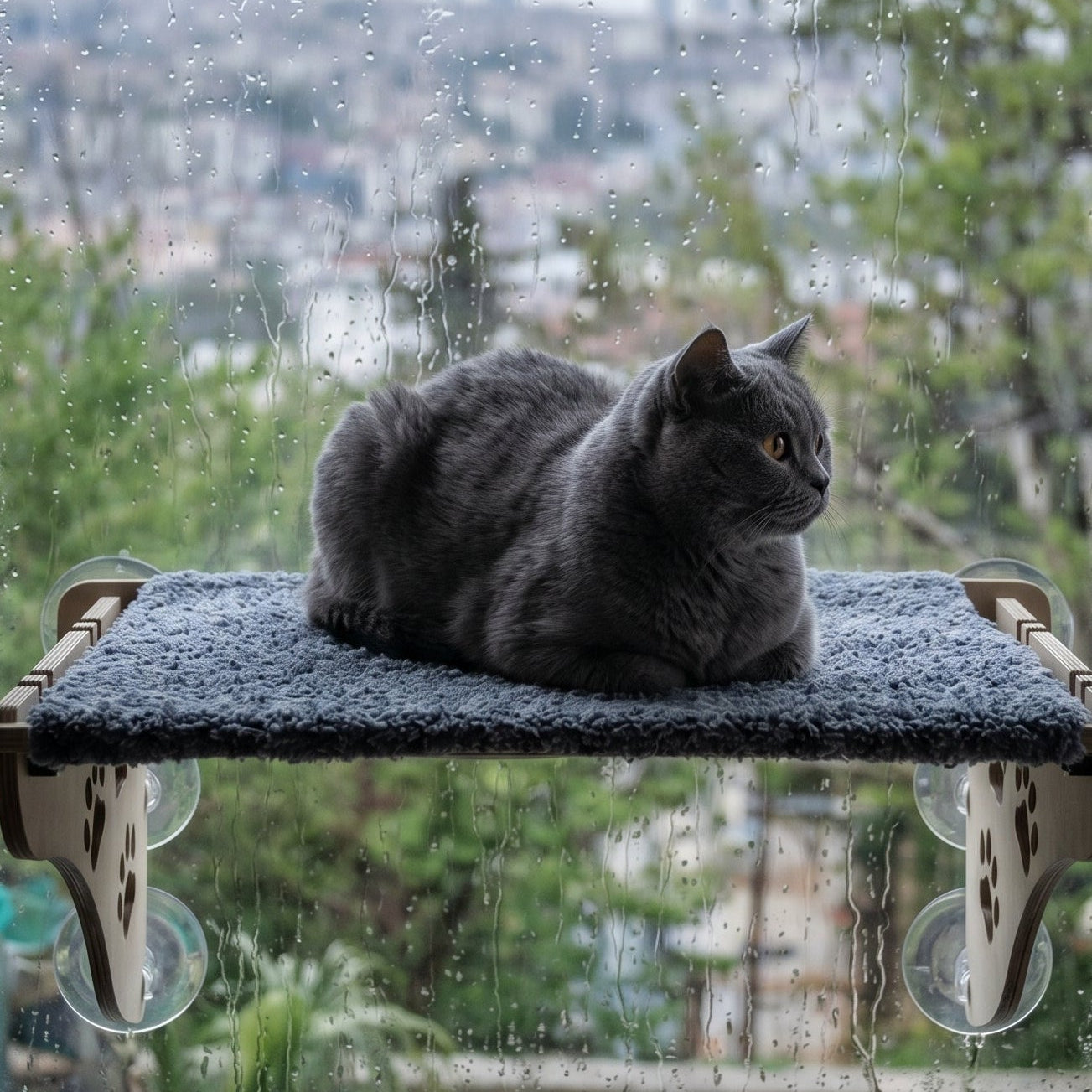 Vantuzlu Kedi Yatağı