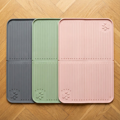 Silikon Kum & Mama Matı — Katlanabilir, Yıkanabilir